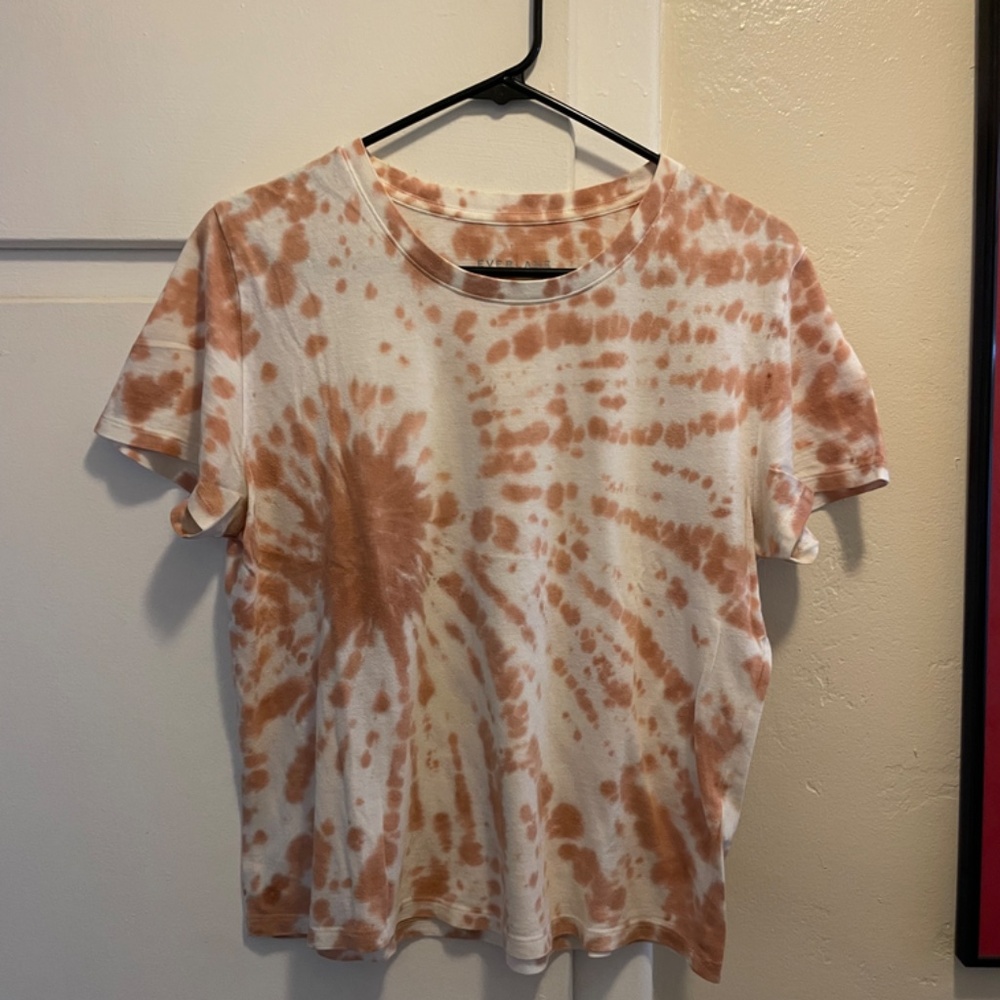 Everlane boxy tie-dye tee